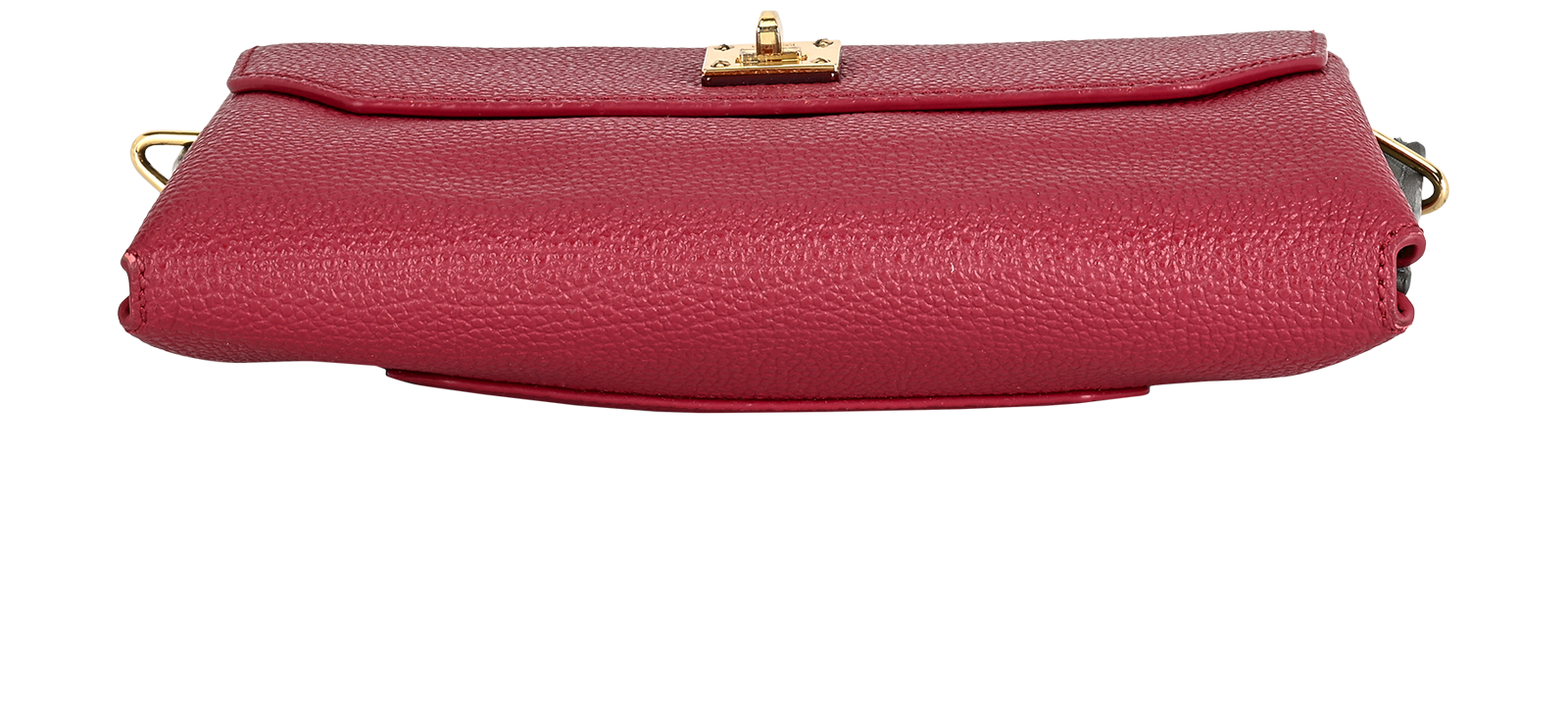 Milla Crossbody Bag, &pound;170, Handbags, Red, Leather, Top view